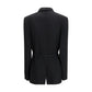 Balenciaga Black Wool Coat