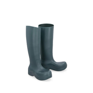 Bottega Veneta Bicolor Rubber Rain Boots