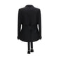 Valentino Garavani Black Wool Oves Aries Blazer