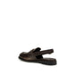 Miu Miu Brown Calf Leather Bos Taurus Slip-On Loafers