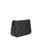 Saint Laurent Black Calf Leather Bos Taurus Shoulder Bag