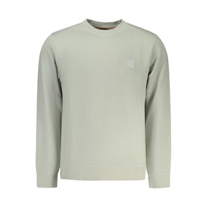 Hugo Boss Verde Cotton Men's Sweatshirt