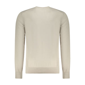 Hugo Boss Beige Cotton Mens Sweater