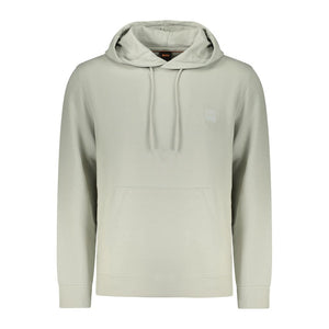 Hugo Boss Grigio Cotton Mens Sweatshirt