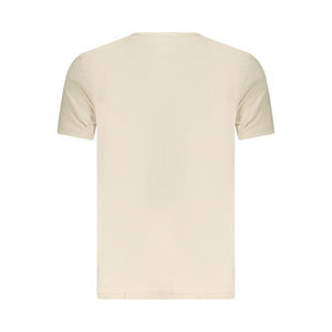 Hugo Boss Beige Cotton Men's T-Shirt