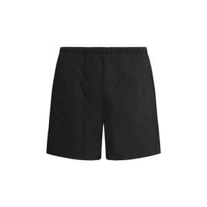 Prada Black Recycled Polyamide Shorts
