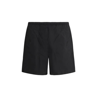 Prada Black Recycled Polyamide Shorts