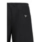 Prada Black Recycled Polyamide Shorts
