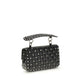 Valentino Garavani Black Calf Leather Bos Taurus Shoulder Bag
