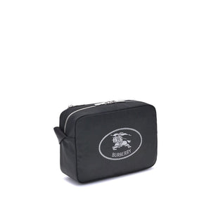 Burberry Black Polyester Shoulder Bag