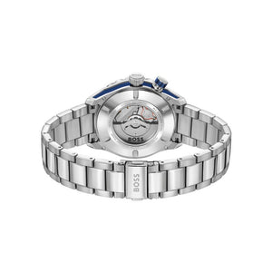 Hugo Boss Gray Stainless Steel Dress Watch