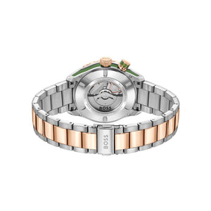 Hugo Boss Gray Stainless Steel Dress Watch