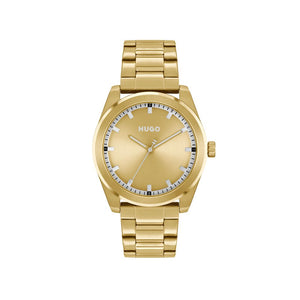 Hugo Boss Gold Stainless Steel Dress Watch