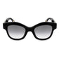 Zadig & Voltaire Black Acetate Sunglasses