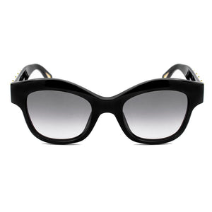 Zadig & Voltaire Black Acetate Sunglasses
