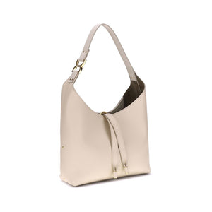 Chloé Beige Calf Leather Bos Taurus Shoulder Bag