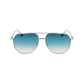 Longchamp Gold Metal Sunglasses