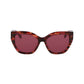 Longchamp Brown Acetate Sunglasses