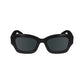 Longchamp Black Acetate Sunglasses