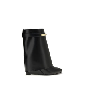 Givenchy Black Calf Leather Bos Taurus Ankle Boots