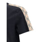 Burberry Black Cotton T-Shirt