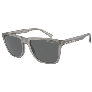 Armani Exchange Gray Resin Sunglasses