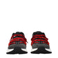 Versace Gray Leather Chunky Sneakers