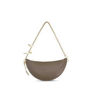 Chloé Gray Calf Leather Bos Taurus Shoulder Bag