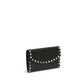 Valentino Garavani Black Calf Leather Bos Taurus Wallet