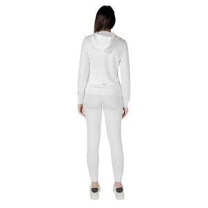 EA7 Emporio Armani Cream Polyester Tracksuit