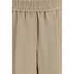 Brunello Cucinelli Beige Viscose Casual Pants