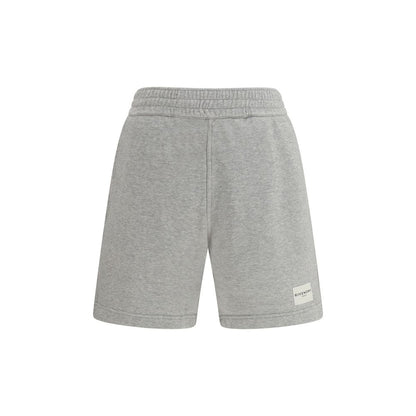 Givenchy Gray Cotton Bermuda Shorts