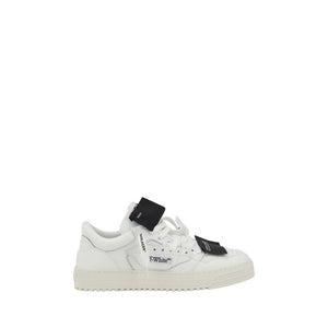 Off-White Black Rubber Low Top Sneakers