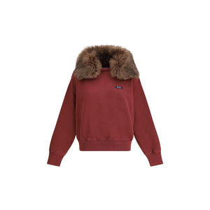 Prada Bordeaux Cotton Sweatshirt