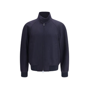 Fendi Blue Cashmere Bomber