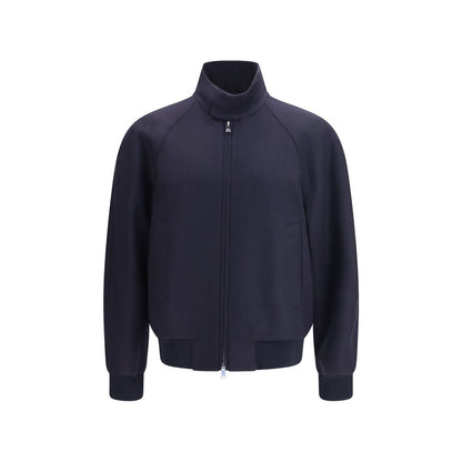 Fendi Blue Cashmere Bomber