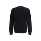 Fendi Black Fleece Wool Sweatshirt