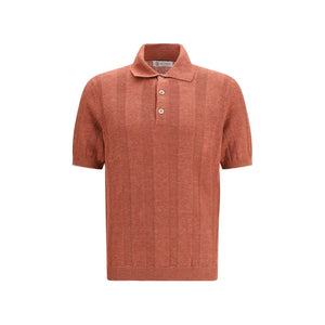 Brunello Cucinelli Orange Linen Sweatshirt