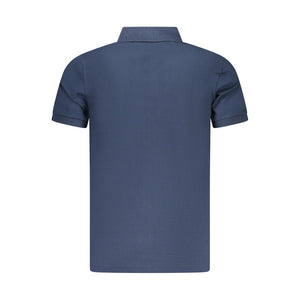 Hugo Boss Blu Cotton Mens Polo Shirt