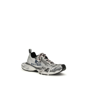 Balenciaga Multicolor Polyester Athletic Sneakers