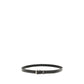 Saint Laurent Black Cotton Regular Belt