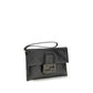 Fendi Black Calf Leather Bos Taurus Shoulder Bag
