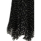 Valentino Garavani Black Silk Skirt