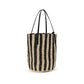 Valentino Garavani Black Raffia Backet Bag