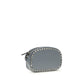 Valentino Garavani Blue Calf Leather Bos Taurus Shoulder Bag