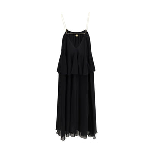 Chloé Black Silk Casual Dress