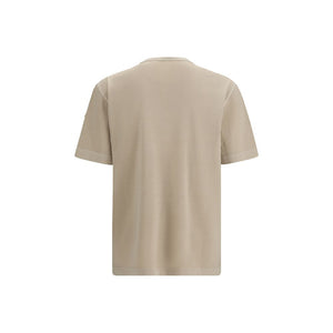 Moncler Beige Cotton T-Shirt