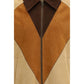 Valentino Garavani Brown Goatskin Biker Jacket