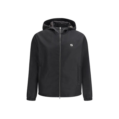 Fendi Black Polyester Shell Jacket