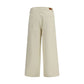 Moncler Beige Cotton Casual Pants
